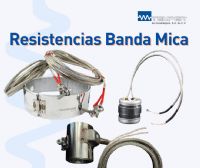 Resistencias eléctricas tipo banda mica